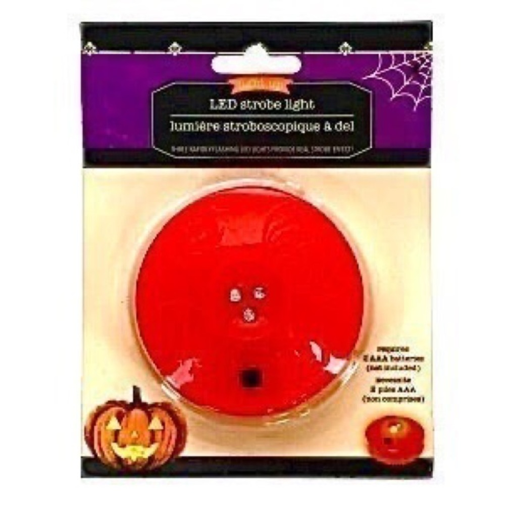 🎃 PUMPKIN LED STROBE LIGHT 🎃